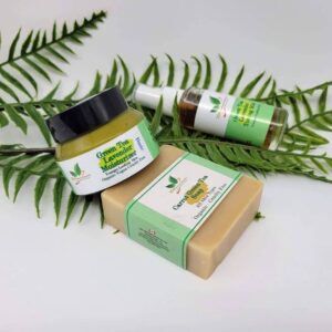 carrot green tea soap