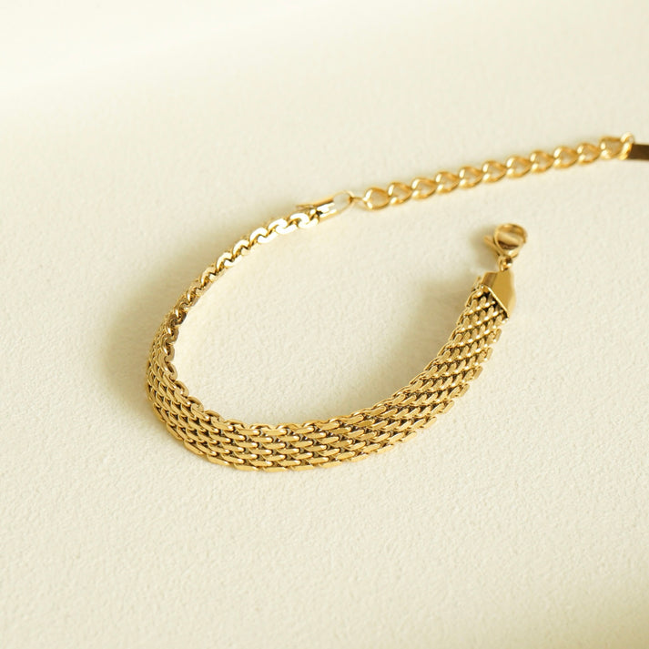 new isa mesh chain bracelet new isa mesh chain bracelet
