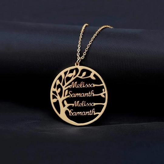 Family Tree Necklaces custom jewelry